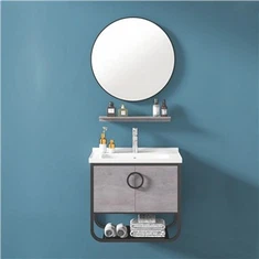 সিঙ্ক সহ বাথরুম ভ্যানিটি